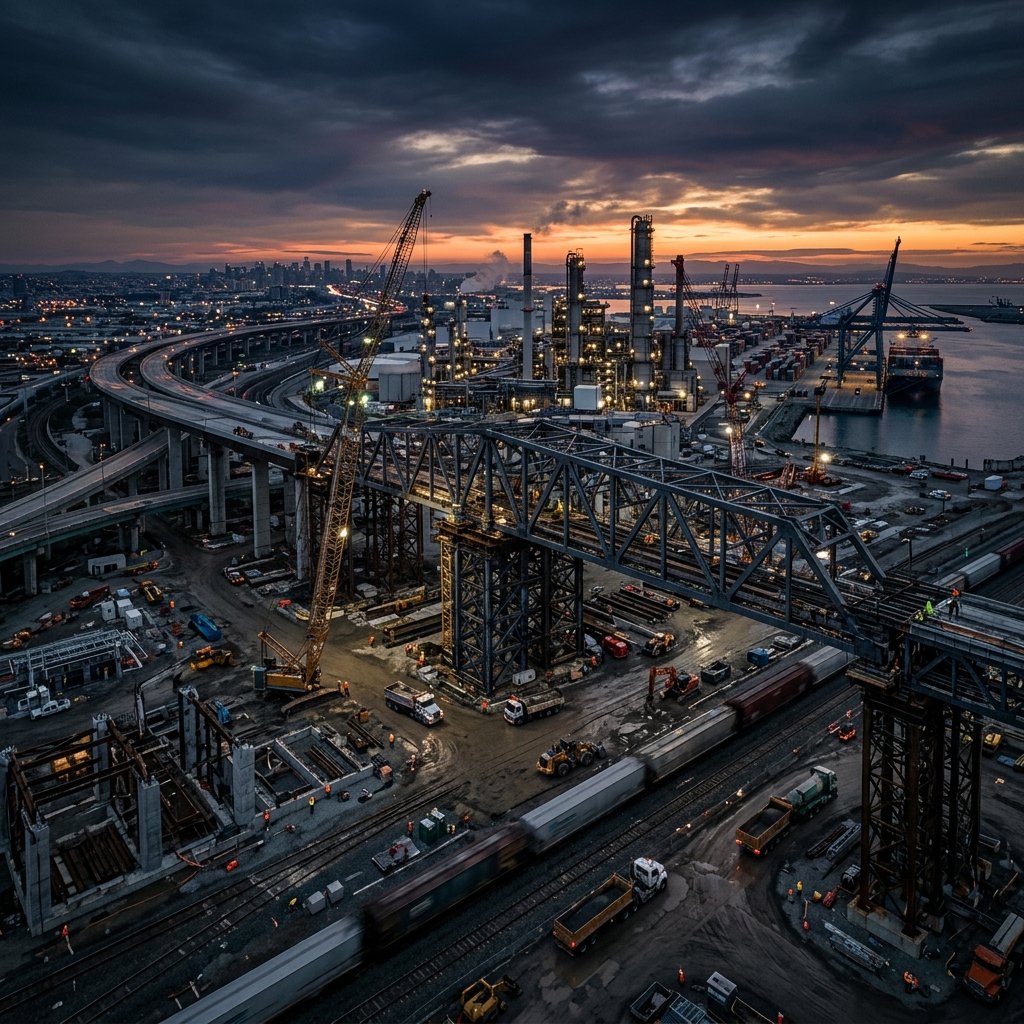 Infrastructure Construction Site